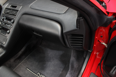 1995 Acura NSX in Formula Red over Black