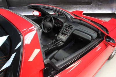 1995 Acura NSX in Formula Red over Black