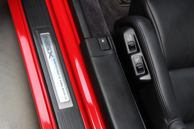 1995 Acura NSX in Formula Red over Black