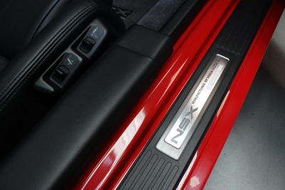 1995 Acura NSX in Formula Red over Black