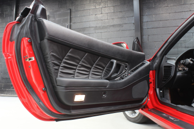 1995 Acura NSX in Formula Red over Black