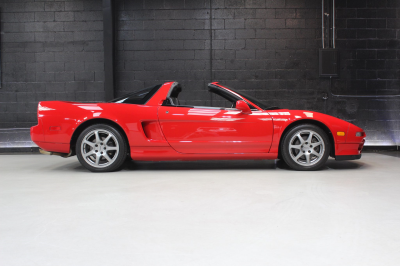 1995 Acura NSX in Formula Red over Black