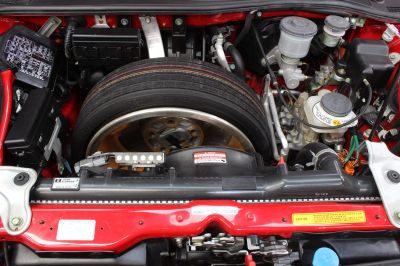 1995 Acura NSX in Formula Red over Black
