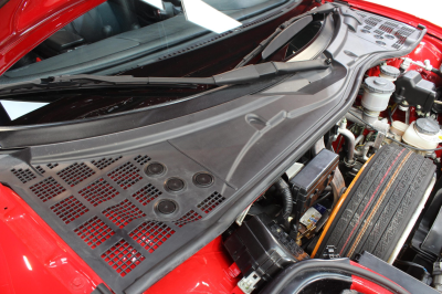 1995 Acura NSX in Formula Red over Black