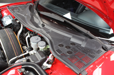 1995 Acura NSX in Formula Red over Black