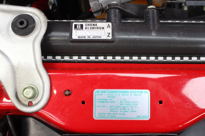 1995 Acura NSX in Formula Red over Black