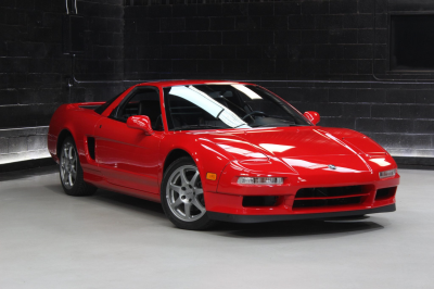1995 Acura NSX in Formula Red over Black