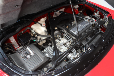 1995 Acura NSX in Formula Red over Black