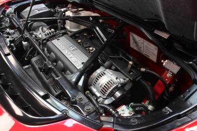 1995 Acura NSX in Formula Red over Black