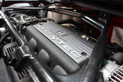 1995 Acura NSX in Formula Red over Black