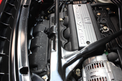 1995 Acura NSX in Formula Red over Black