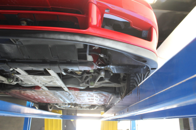 1995 Acura NSX in Formula Red over Black