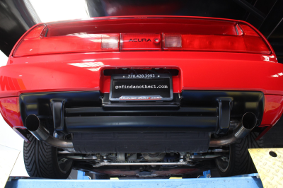1995 Acura NSX in Formula Red over Black
