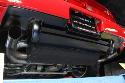 1995 Acura NSX in Formula Red over Black