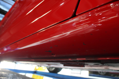 1995 Acura NSX in Formula Red over Black