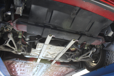 1995 Acura NSX in Formula Red over Black