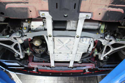 1995 Acura NSX in Formula Red over Black