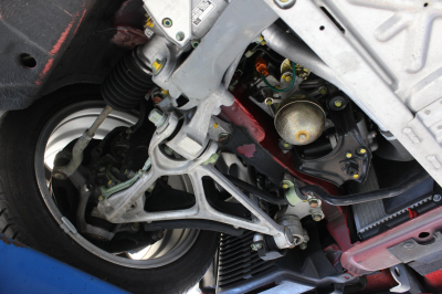 1995 Acura NSX in Formula Red over Black