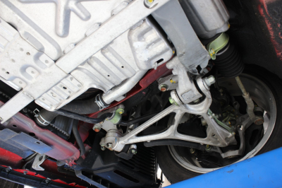 1995 Acura NSX in Formula Red over Black