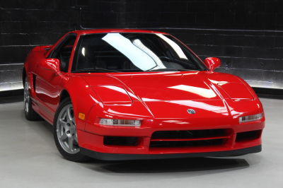 1995 Acura NSX in Formula Red over Black