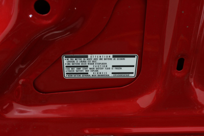 1995 Acura NSX in Formula Red over Black