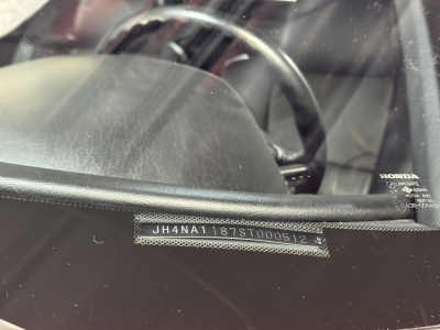 1995 Acura NSX in Formula Red over Black