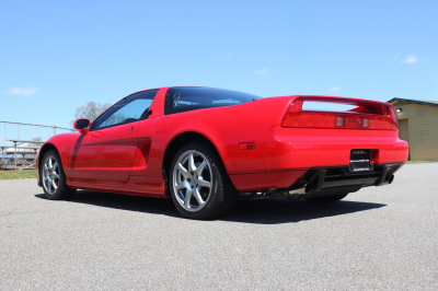 1995 Acura NSX in Formula Red over Black