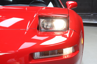 1995 Acura NSX in Formula Red over Black
