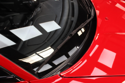 1995 Acura NSX in Formula Red over Black