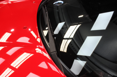 1995 Acura NSX in Formula Red over Black