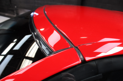 1995 Acura NSX in Formula Red over Black