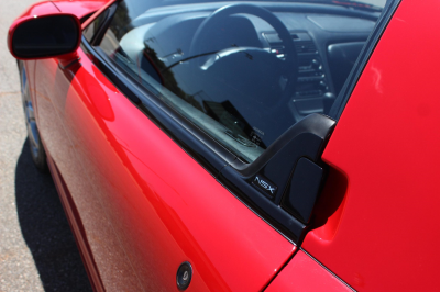 1995 Acura NSX in Formula Red over Black