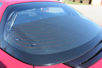 1995 Acura NSX in Formula Red over Black