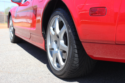 1995 Acura NSX in Formula Red over Black