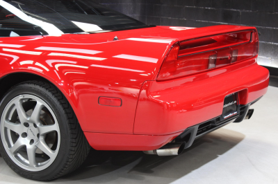 1995 Acura NSX in Formula Red over Black