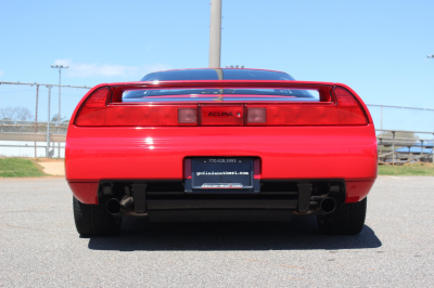 1995 Acura NSX in Formula Red over Black