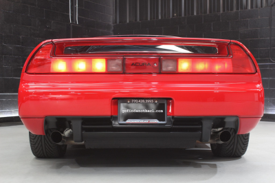 1995 Acura NSX in Formula Red over Black