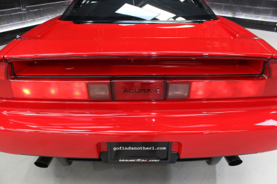 1995 Acura NSX in Formula Red over Black