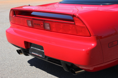 1995 Acura NSX in Formula Red over Black