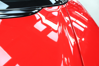 1995 Acura NSX in Formula Red over Black