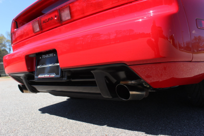 1995 Acura NSX in Formula Red over Black