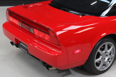 1995 Acura NSX in Formula Red over Black