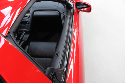 1995 Acura NSX in Formula Red over Black
