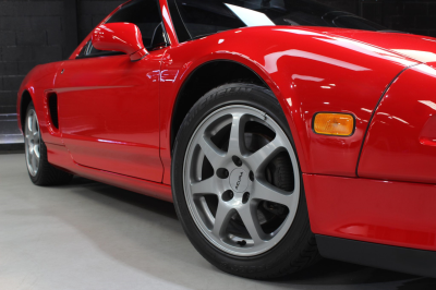 1995 Acura NSX in Formula Red over Black