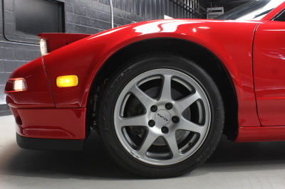 1995 Acura NSX in Formula Red over Black