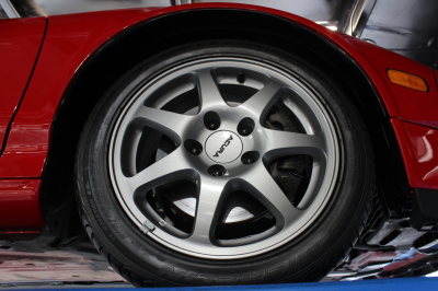 1995 Acura NSX in Formula Red over Black