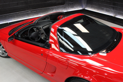 1995 Acura NSX in Formula Red over Black