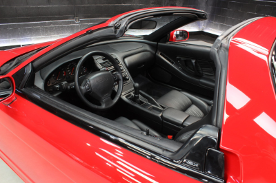 1995 Acura NSX in Formula Red over Black