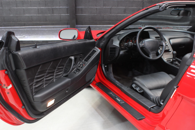 1995 Acura NSX in Formula Red over Black