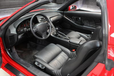 1995 Acura NSX in Formula Red over Black